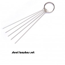 CLEARANCE - steel brushes set for airbrush